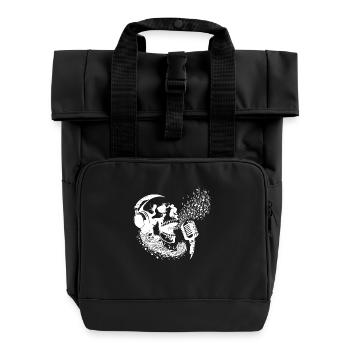 Vanitas Singing Skull Casque INVERS - Sac à dos Roll Top à deux anses - noir - Devant
