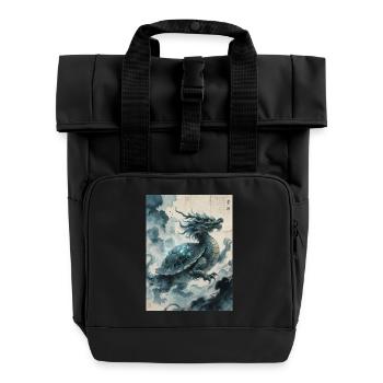 Les Abysses Sacrés : Xuangui – Éternité - Sac à dos Roll Top à deux anses - noir - Devant