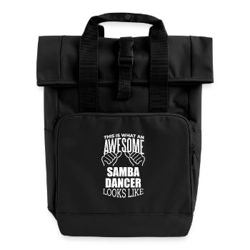 Samba - Sac à dos Roll Top à deux anses - noir - Devant