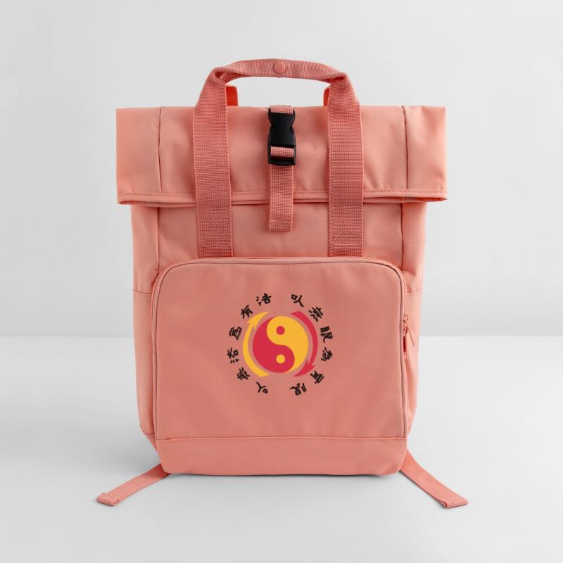 JKD Core Logo Rolltop Rucksack mit zwei Griffen