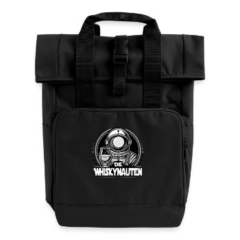 Logo Whiskynaut 2025 (Ordre de la Lumière) - Sac à dos Roll Top à deux anses - noir - Devant