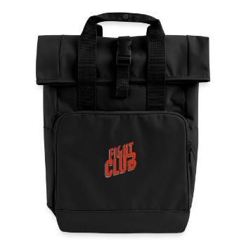 KAMPF CLUB - Rolltop Rucksack mit zwei Griffen - Schwarz - Vorne