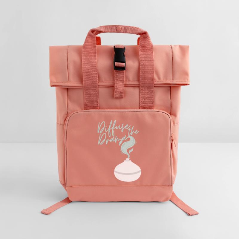Diffuser le drame Sac à dos Roll Top à deux anses