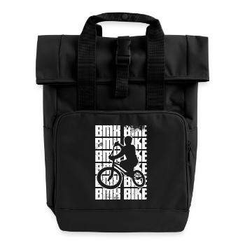 Vélo BMX - Sac à dos Roll Top à deux anses - noir - Devant