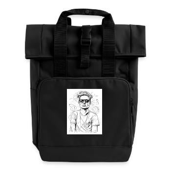 Garçon cool - Sac à dos Roll Top à deux anses - noir - Devant