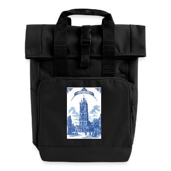 Cathédrale Saint-Jean d’Hertogenbosch - Sac à dos Roll Top à deux anses - noir - Devant