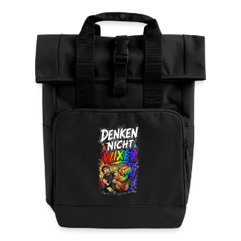 Rolltop Rucksack mit zwei Griffen