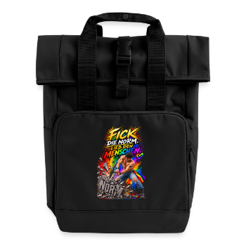Rolltop Rucksack mit zwei Griffen