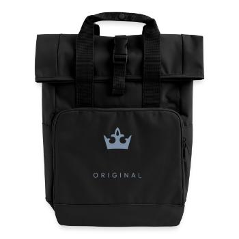 Mon nom est... Changement de couleur - Sac à dos Roll Top à deux anses - noir - Devant