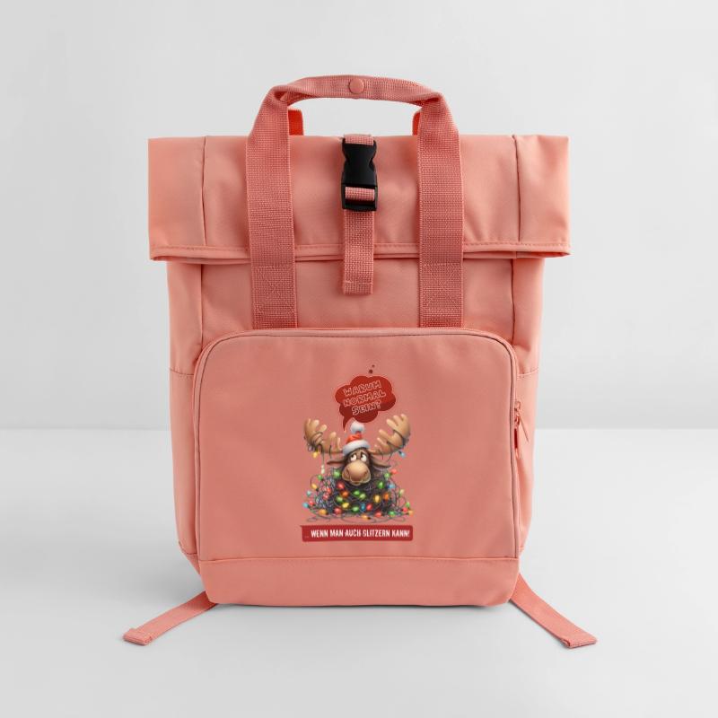 DRÔLE D’ORIGNAL | Pull de Noël | pull moche Sac à dos Roll Top à deux anses