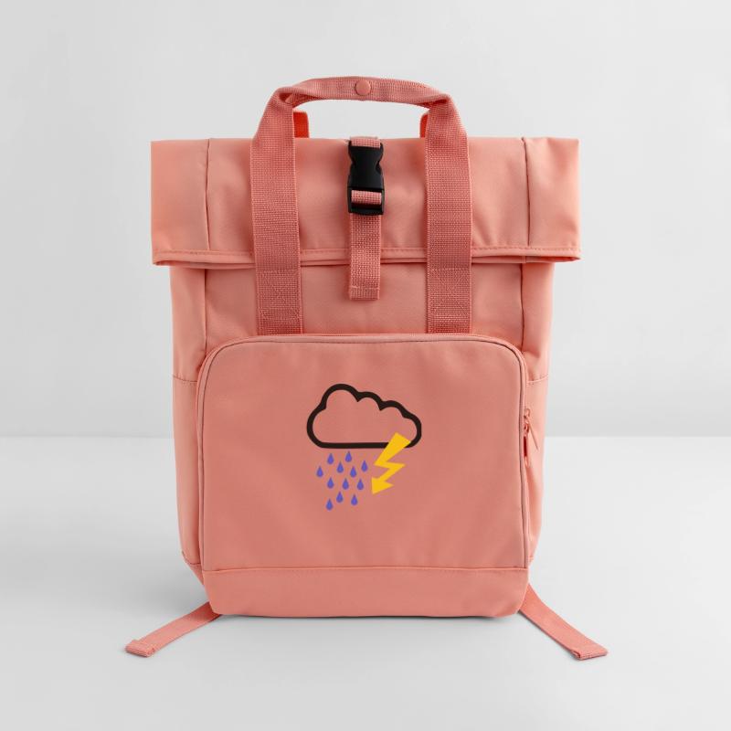 Orage - Temps - Flash Sac à dos Roll Top à deux anses