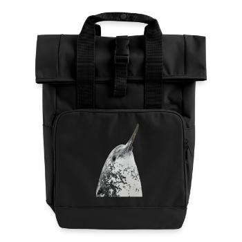 Narval - Sac à dos Roll Top à deux anses - noir - Devant