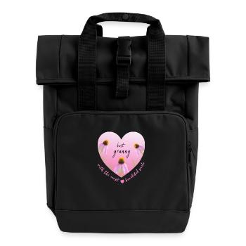 Meilleure Mamie - Sac à dos Roll Top à deux anses - noir - Devant