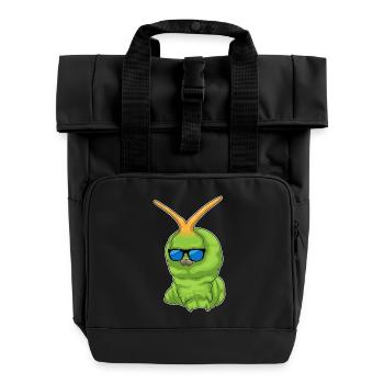 Lunettes de soleil Caterpillar - Sac à dos Roll Top à deux anses - noir - Devant