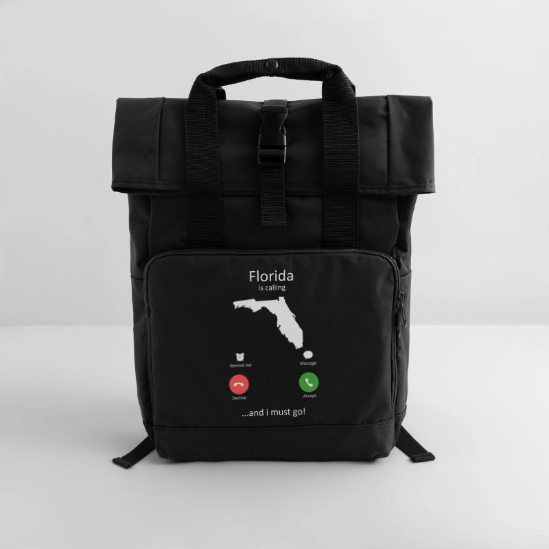 Interface de Floride et Interface I’Must Go Sac à dos Roll Top à deux anses