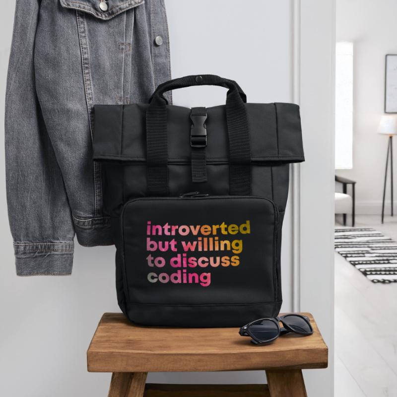 codage Sac à dos Roll Top à deux anses