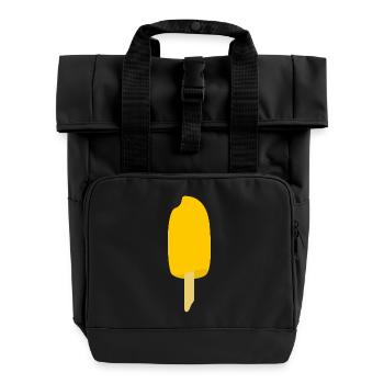 Mango Eis am Stiel - Rolltop Rucksack mit zwei Griffen - Schwarz - Vorne
