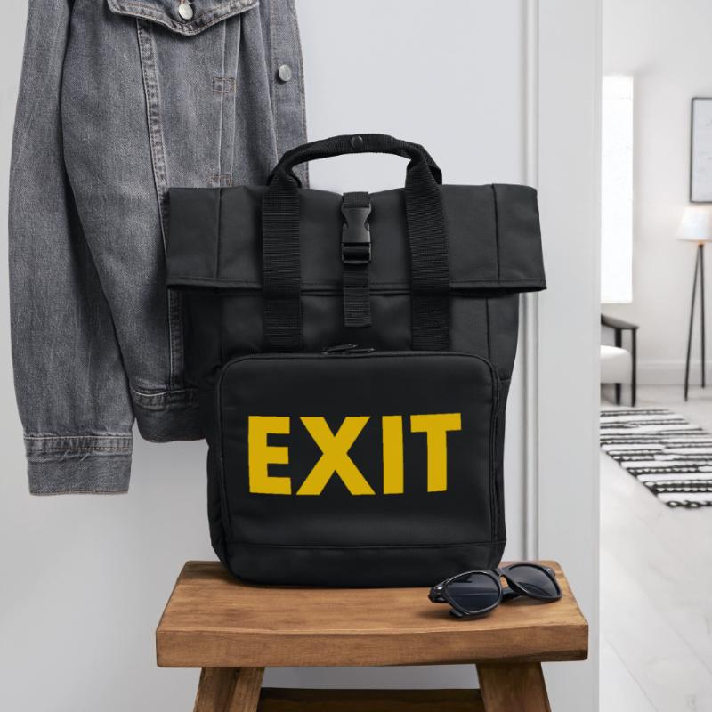 Exit Roll Top Backpack with Two Handles
