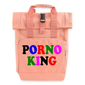 Porno king - Rolltop Rucksack mit zwei Griffen - Chintzrosa - Vorne