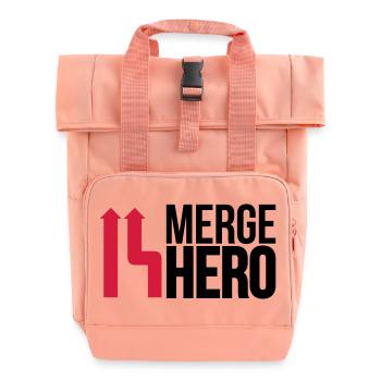 Merge Code Held - Rolltop Rucksack mit zwei Griffen - Chintzrosa - Vorne