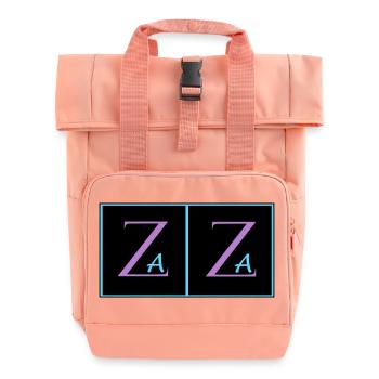 Zaza - Rolltop Rucksack mit zwei Griffen - Chintzrosa - Vorne