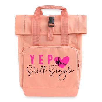 Still Single - Rolltop Rucksack mit zwei Griffen - Chintzrosa - Vorne