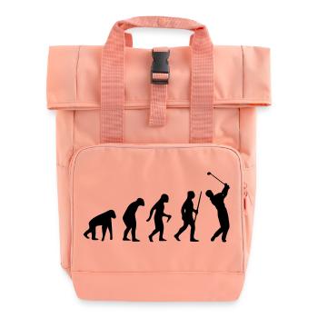 GOLF EVOLUTION - Rolltop Rucksack mit zwei Griffen - Chintzrosa - Vorne