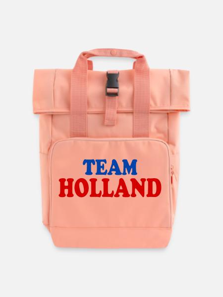 Holland - Rolltop Rucksack mit zwei Griffen - Chintzrosa