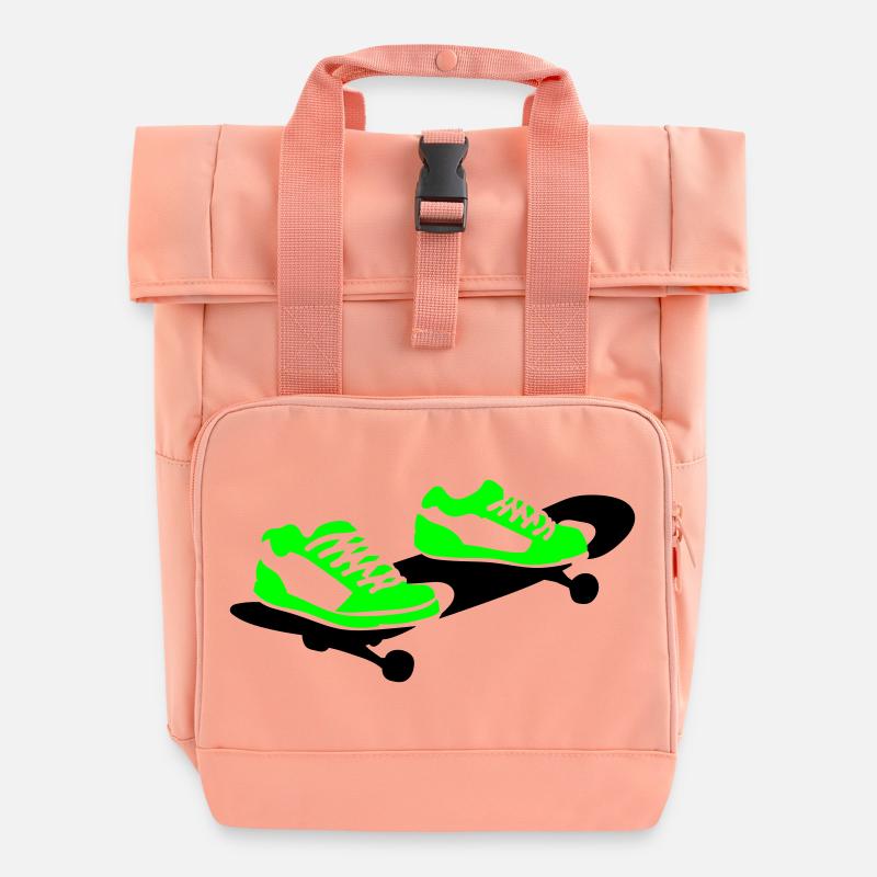 Skateboard - Sac à dos Roll Top à deux anses - rose liberty