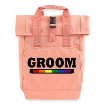 Groom - Rolltop Rucksack mit zwei Griffen - Chintzrosa - Vorne