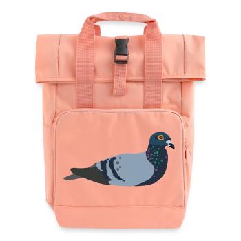 Taube  - Rolltop Rucksack mit zwei Griffen - Chintzrosa - Vorne