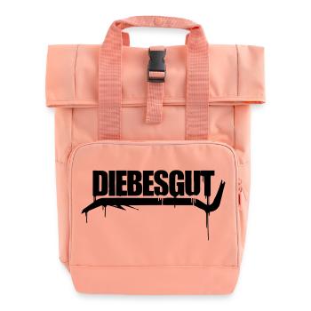 GRAFFITI - Roll Top Backpack with Two Handles - chintz rose - Front
