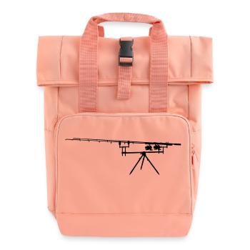 carp rods - Rolltop Rucksack mit zwei Griffen - Chintzrosa - Vorne