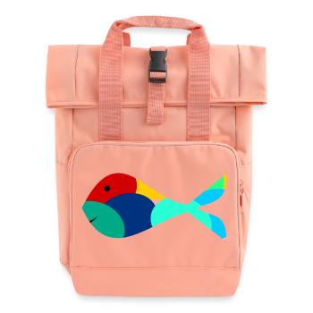 Jahrestag. Jubiläumsdekade. Humor. komisch - Rolltop Rucksack mit zwei Griffen - Chintzrosa - Vorne