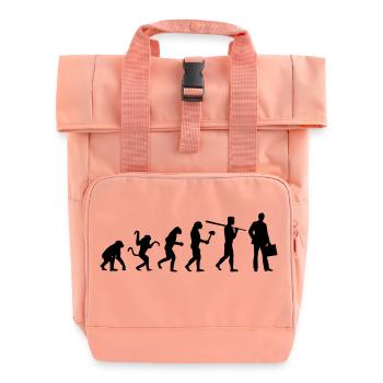 BUSINESS EVOLUTION! - Rolltop Rucksack mit zwei Griffen - Chintzrosa - Vorne