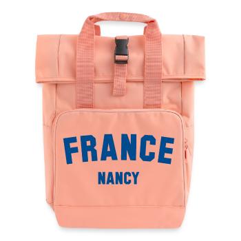 NANCY France - Rolltop Rucksack mit zwei Griffen - Chintzrosa - Vorne