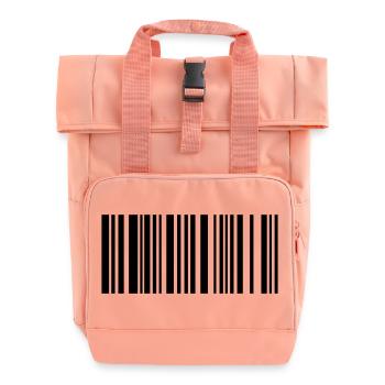 barcode - Rolltop Rucksack mit zwei Griffen - Chintzrosa - Vorne