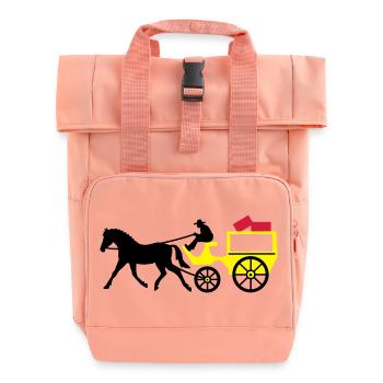 entraîneur - Sac à dos Roll Top à deux anses - rose liberty - Devant