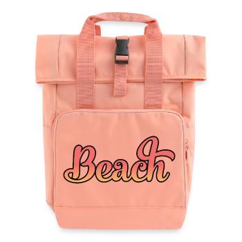 Beach - Rolltop Rucksack mit zwei Griffen - Chintzrosa - Vorne