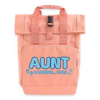 Aunt Loading 2026 - Rolltop Rucksack mit zwei Griffen - Chintzrosa - Vorne