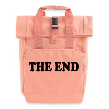 The end - Rolltop Rucksack mit zwei Griffen - Chintzrosa - Vorne