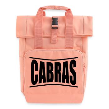 Cabras Sardegna t-shirt gift idea - Roll Top Backpack with Two Handles - chintz rose - Front