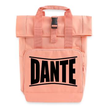 Dante T-Shirt Geschenkidee - Rolltop Rucksack mit zwei Griffen - Chintzrosa - Vorne