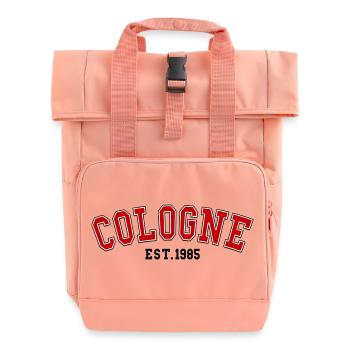 Cologne_Est_1985 - Rolltop Rucksack mit zwei Griffen - Chintzrosa - Vorne