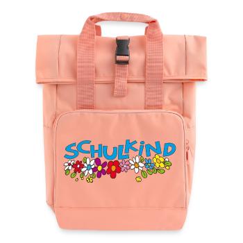 Schulkind  - Rolltop Rucksack mit zwei Griffen - Chintzrosa - Vorne