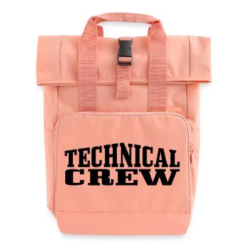 Technical Crew 1 - Rolltop Rucksack mit zwei Griffen - Chintzrosa - Vorne