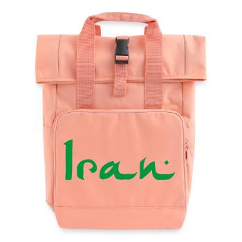 Iran - Rolltop Rucksack mit zwei Griffen - Chintzrosa - Vorne