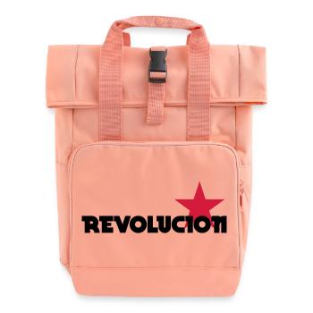 [ Revolucion ] - Rolltop Rucksack mit zwei Griffen - Chintzrosa - Vorne