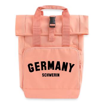 SCHWERIN - Rolltop Rucksack mit zwei Griffen - Chintzrosa - Vorne