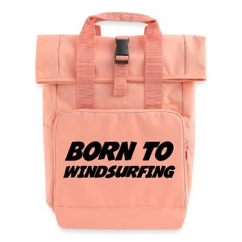 Windsurf Windsurfing Windsurfen Planche à voile - Roll Top Backpack with Two Handles - chintz rose - Front